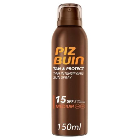 Barnítóspray Tan & Protect Medium Piz Buin Spf 15 (150 ml)