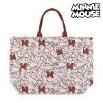 Kézitáska Minnie Mouse Fülek Piros Bézs szín 