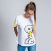 Női rövidujjú póló Snoopy Fehér MOST 12367 HELYETT 7234 Ft-ért!