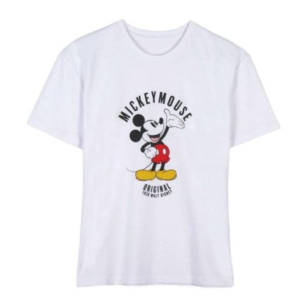 Női rövidujjú póló Mickey Mouse Fehér M méret 