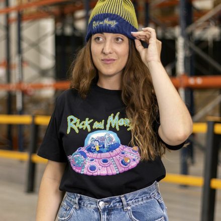 Unisex rövid ujjú póló Rick and Morty Fekete MOST 15461 HELYETT 8937 Ft-ért!