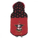   Kutya kabát Minnie Mouse Fekete Piros XXS MOST 23195 HELYETT 11178 Ft-ért!