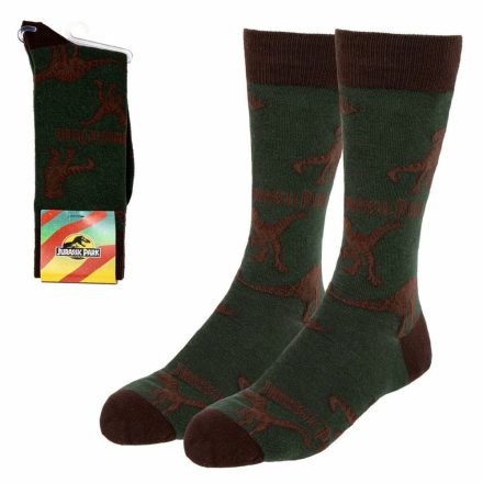 Zokni Jurassic Park Unisex Sötétzöld MOST 4633 HELYETT 1926 Ft-ért!