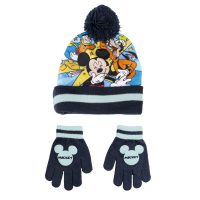   Sapka és Kesztyű Mickey Mouse 2 Darabok kék MOST 9273 HELYETT 2968 Ft-ért!