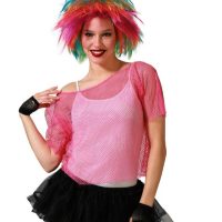   Női rövidujjú póló rostélyos Rózsaszín MOST 6489 HELYETT 3398 Ft-ért!