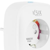   Intelligens dugó KSIX Smart Energy Slim WIFI 250V Fehér MOST 13141 HELYETT 8648 Ft-ért!