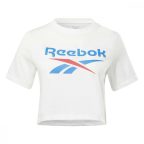   Női rövidujjú póló Reebok  RI BL CROP TEE HT6207 Fehér MOST 17015 HELYETT 10227 Ft-ért!