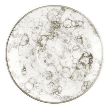 Tányér Gourmet Porcelán Fehér/Barna (15,8 x 2 cm) MOST 2614 HELYETT 1108 Ft-ért!