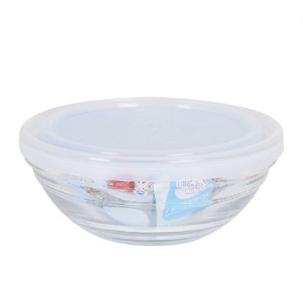 Tál Duralex Freshbox Átlátszó Fedéllel 12ø x5 cm Ø 12 x 5 cm 12 cm (12 cm) MOST 1988 HELYETT 1042 Ft-ért!
