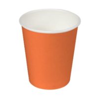   Pohárkészlet Algon Préselt Papír Eldobható 200 ml Narancszín 24 egység MOST 681 HELYETT 281 Ft-ért!