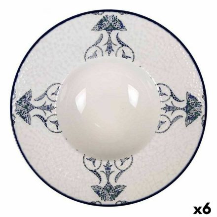 Tészta Tányér La Mediterránea Rosetta Porcelán Ø 28 cm (6 egység) MOST 25523 HELYETT 15568 Ft-ért!