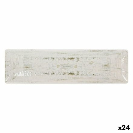 Szervírozótányér La Mediterránea Idris Négyszögletes 30 x 8 x 2cm (24 egység) MOST 69980 HELYETT 39453 Ft-ért!