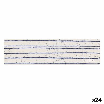 Szervírozótányér La Mediterránea Arago Négyszögletes 30 x 8 x 2 cm (24 egység) MOST 69980 HELYETT 22645 Ft-ért!