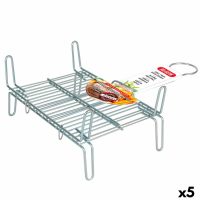   Grill Algon   Dupla horganyzott 20 x 25 cm (5 egység) MOST 36390 HELYETT 20504 Ft-ért!