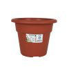 Virágcserép Dem Greentime Kör Alakú Barna ø 20 x 15,75 cm (12 egység) MOST 10163 HELYETT 6085 Ft-ért!