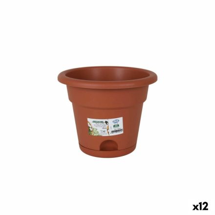 Virágcserép alátéttel Dem Greentime Barna 20 x 20 x 16 cm (12 egység) MOST 12916 HELYETT 7730 Ft-ért!