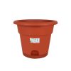 Virágcserép alátéttel Dem Greentime Barna ø 35 x 28,5 cm (6 egység) MOST 17356 HELYETT 10607 Ft-ért!
