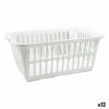 Szennyes kosár Tontarelli Classic Fehér 35 L 58 x 41 x 24 cm (12 egység) MOST 51046 HELYETT 29301 Ft-ért!