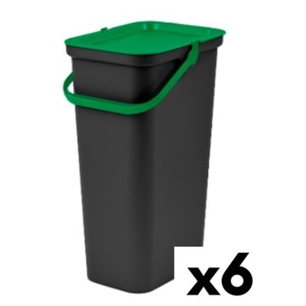 Szelektív kuka Tontarelli Moda Fekete Zöld 24 L (6 egység) MOST 53831 HELYETT 30872 Ft-ért!