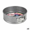 Tavaszforma Sütő Quttin Marble Szürke Szénacél 20 x 6,8 cm (12 egység) MOST 41858 HELYETT 24042 Ft-ért!