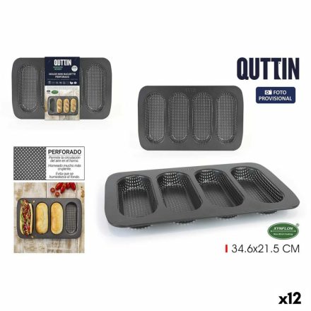 Öntőforma Quttin Baguette 0,5 mm 34,6 x 21,5 x 3 cm (12 egység) MOST 88635 HELYETT 49044 Ft-ért!