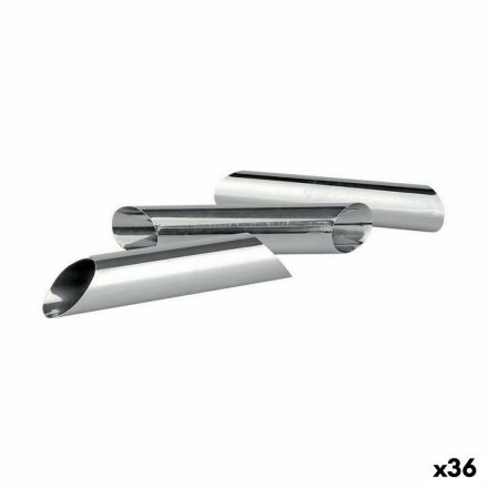 Süteményforma készlet Wooow Rozsdamentes acél Ezüst színű Acél 3 Darabok 2,5 x 12,5 cm (36 Rgység) (3 pcs) MOST 47612 HELYETT 16370 Ft-ért!