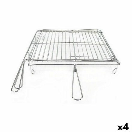 Grill Algon Krómozott Forgó Ezüst színű 45 x 50 x 9 cm (4 egység) MOST 83005 HELYETT 45547 Ft-ért!