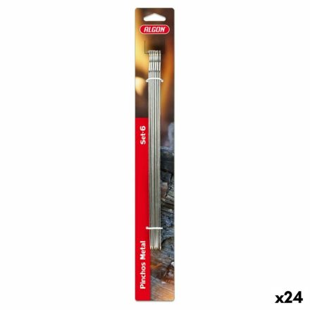 Grill nyárs készlet Algon Fém 6 Darabok (24 egység) (35 x 2,5 mm) MOST 35454 HELYETT 20305 Ft-ért!