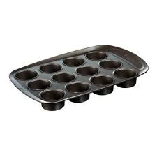 Muffin Sütőforma Pyrex Asimetria Rozsdamentes acél (6 Adag)