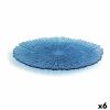Lapos Tányér Quid Mar De Viento Kék Üveg Ø 32 cm (6 egység) (Pack 6x) MOST 45625 HELYETT 32186 Ft-ért!