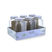   Korsó Quid Moss Szürke Üveg 1 L (Pack 6x) MOST 12916 HELYETT 7730 Ft-ért!