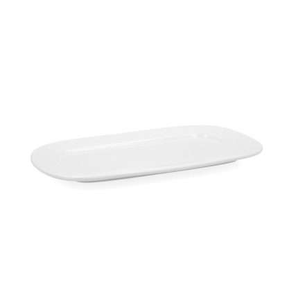 Szervírozótányér Bidasoa Glacial Fehér Kerámia 31 x 18 cm (6 egység) (Pack 6x) MOST 26668 HELYETT 18387 Ft-ért!