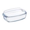 Szervírozótányér Pyrex Classic Fedéllel 4,5 L 38 x 22 x 11 cm Átlátszó Üveg (3 egység) MOST 89130 HELYETT 67076 Ft-ért!