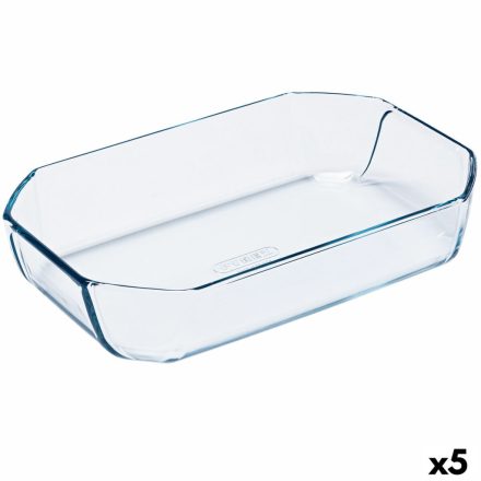 Kemencés ételeknek való tartó Pyrex Inspiration Átlátszó Üveg Négyszögletes 30 x 20 x 6,45 cm (5 egység) MOST 61171 HELYETT 46035 Ft-ért!