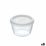 Kerek ebéddoboz fedéllel Pyrex Cook&freeze 600 ml 12 x 12 x 9 cm Átlátszó Üveg Szilikon (8 egység) MOST 56027 HELYETT 42165 Ft-ért!