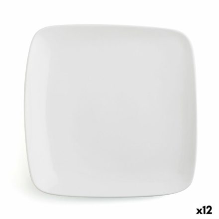 Lapos Tányér Ariane Vital Square Négyzetben Fehér Kerámia 24 x 19 cm (12 egység) MOST 53026 HELYETT 39908 Ft-ért!