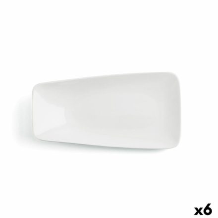 Lapos Tányér Ariane Vital Rectangular Négyszögletes Fehér Kerámia 29 x 15,5 cm (6 egység) MOST 49523 HELYETT 37263 Ft-ért!