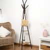 портманто Vinthera Moa Acél Fekete 49,5 x 49,5 x 180 cm MOST 27124 HELYETT 18702 Ft-ért!