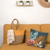 Dekoratív kosár Vinthera Moa Ochre szín Pamut 40 x 30 x 15 cm MOST 14378 HELYETT 8607 Ft-ért!