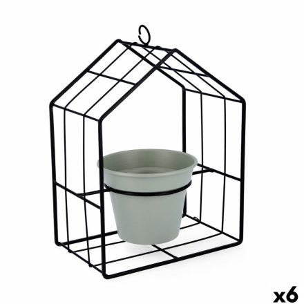 Virágcserép állvánnyal Vinthera Moa Zöld Fém 20 x 13 x 27 cm (6 egység) MOST 59546 HELYETT 44811 Ft-ért!
