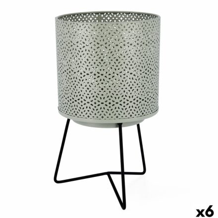 Virágcserép állvánnyal Vinthera Moa Zöld Fém 17 x 17 x 29,5 cm (6 egység) MOST 69578 HELYETT 52359 Ft-ért!