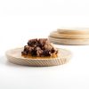 Snack tálca Quid Professional Pulpo Bézs szín Fa 22 cm 4 egység MOST 16505 HELYETT 9880 Ft-ért!
