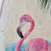 Fali Dekoráció DKD Home Decor Fa Trópusi Flamingo MOST 26699 HELYETT 17982 Ft-ért!