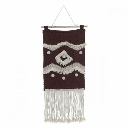 Fali Dekoráció DKD Home Decor Piros Természetes Boho 45 x 2 x 115 cm MOST 13844 HELYETT 8284 Ft-ért!