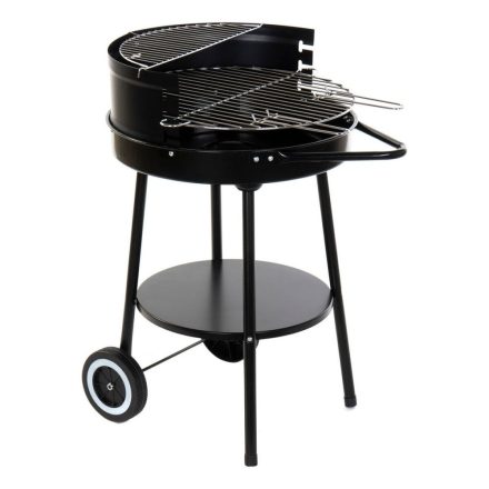 Szén barbecue kerekekkel DKD Home Decor Fekete Fém Műanyag 59 x 49,5 x 82 cm MOST 39105 HELYETT 22885 Ft-ért!