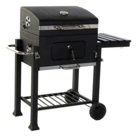 Faszenes Barbecue Sütő Tetővel és Kerekekkel DKD Home Decor Acél (140 x 60 x 108 cm) MOST 220776 HELYETT 141601 Ft-ért!