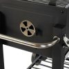Faszenes Barbecue Sütő Tetővel és Kerekekkel DKD Home Decor Acél (140 x 60 x 108 cm) MOST 220776 HELYETT 141601 Ft-ért!