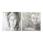   Kép DKD Home Decor CU-179192 100 x 3,8 x 100 cm Buddha Keleti (2 egység) MOST 153827 HELYETT 98658 Ft-ért!