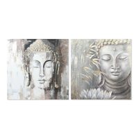   Kép DKD Home Decor CU-179192 100 x 3,8 x 100 cm Buddha Keleti (2 egység) MOST 153827 HELYETT 98658 Ft-ért!