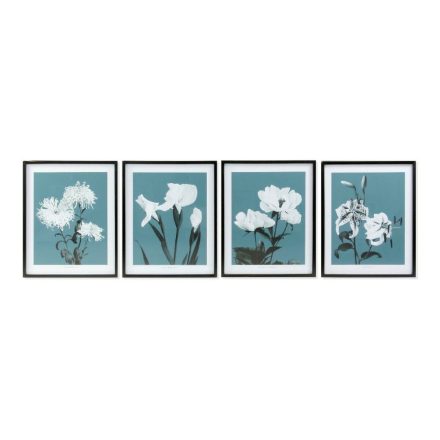 Kép DKD Home Decor Flowers цветя modern (55 x 2,5 x 70 cm) (4 egység) MOST 123432 HELYETT 93946 Ft-ért!